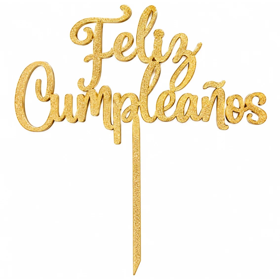 Aplique para pastel de Feliz Cumpleaños
