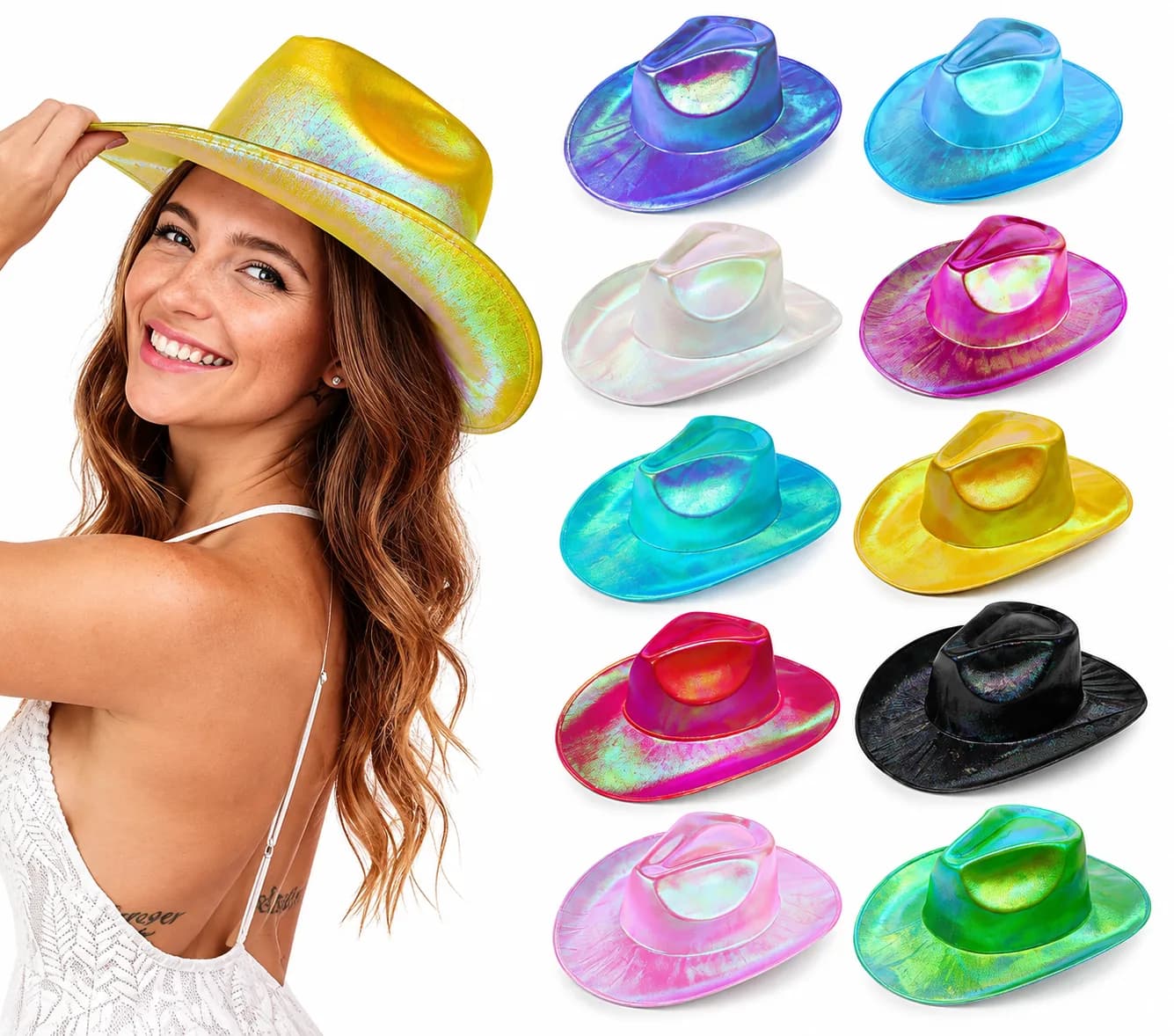 Sombrero Tornasol para Disfraz/Fiesta