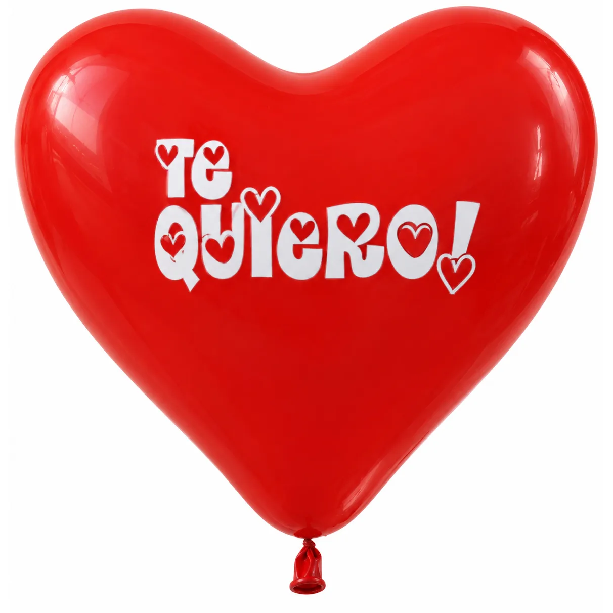 Globo Corazón Estampada Te Quiero x50