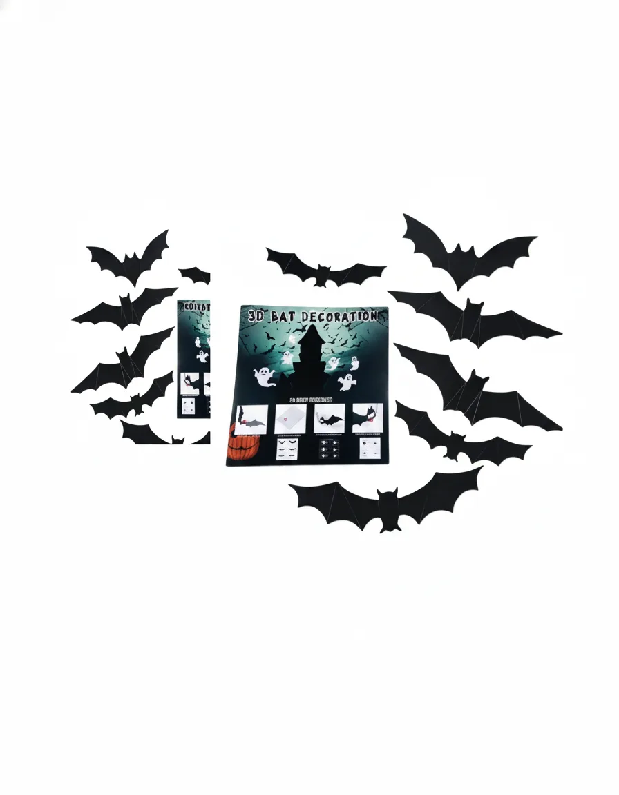 Decoración Murcielago 3D Halloween